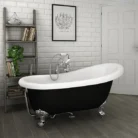 astoriablack1550rolltopslipperbathnl