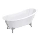 thamescastironbathwithchromefeetdetail4