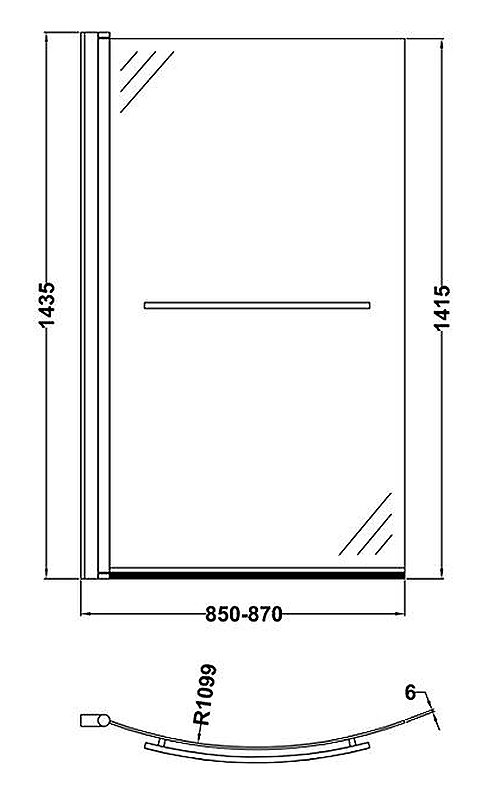 bshapedshowerbath1700mmcurvedscreenwithrailacrylicpanelt bshapedshowerbath1700mmcurvedscreenwithrailacrylicpanelt