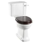 burlingtoncloakroomslimlineclosecoupledtraditionaltoiletleverflushl