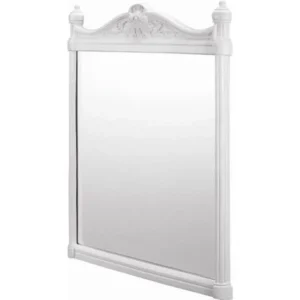 Burlington Georgian Mirror with White Aluminium Frame