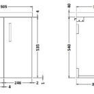 apollo2505mmglossgreywallhungvanityunitt2