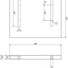 novawallhungslimlinecountertopbasinshelf600mmwidewhitet