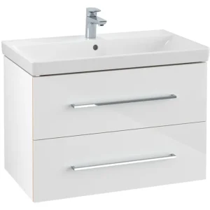 Villeroy and Boch Avento Wall Hung Vanity Unit 800mm - Crystal White