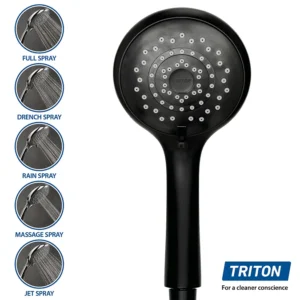 Triton Amala 8.5kw Electric Shower - Black/Copper