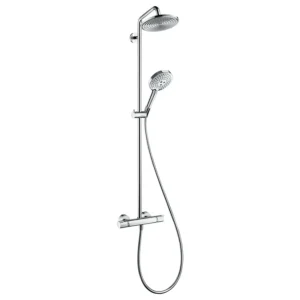 hansgrohe Raindance S Showerpipe 240 EcoSmart 9 l/min Thermostatic Shower Mixer