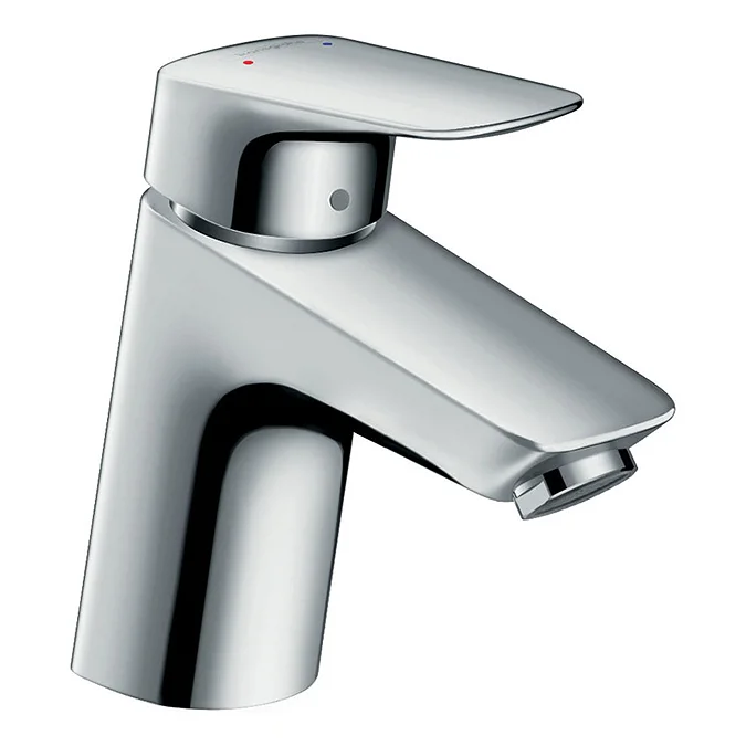 hansgrohe Logis Single Lever Basin Mixer 70 LowFlow with Pop-up Waste ...
