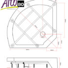 aqualussoalto80800x800mmquadrantsteamshowercarbonblackt1