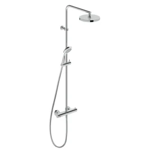 hansgrohe Pack of 2 Vernis Blend Showerpipe 200 Thermostatic Shower Mixer