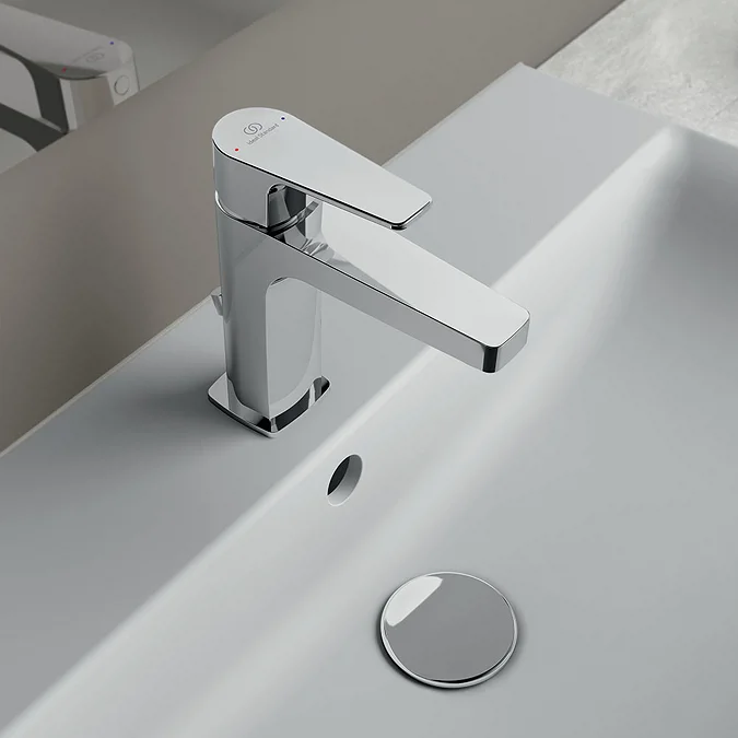 Ideal Standard Cerafine D Single Lever Mini Basin Mixer with Pop-up ...