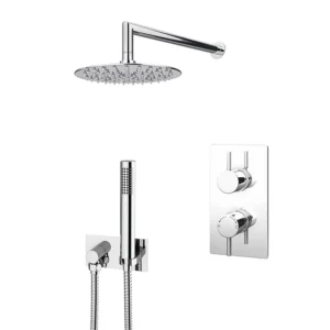 Cruze Shower Pack (with 200mm Wall Mounted Head, Wall Outlet Elbow + Shower Handset)
