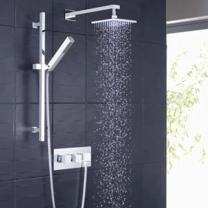Hudson Reed - Kubix Twin Concealed Valve Full Shower Kit
