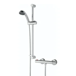 Bristan - Zing Cool Touch Thermostatic Bar Valve with Adjustable Riser Kit