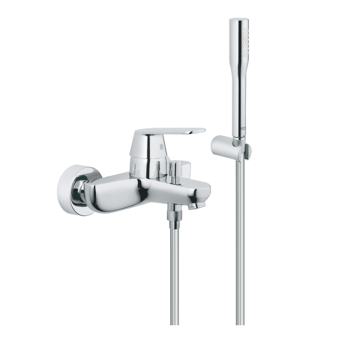 Grohe Eurosmart Cosmopolitan Wall Mounted Bath Shower Mixer - Bath Head