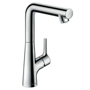 hansgrohe Talis S Single Lever Basin Mixer 210 with Swivel Spout and ...