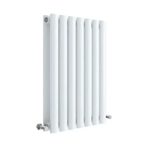 Hudson Reed Revive 600 x 412mm Horizontal Double Panel Radiator - Gloss White