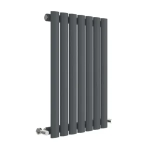 Hudson Reed Revive 600 x 412mm Horizontal Single Panel Radiator - Anthracite