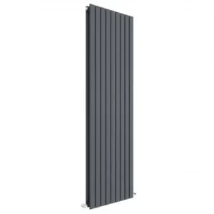 Hudson Reed Sloane 1800 x 528mm Vertical Double Panel Radiator - Anthracite