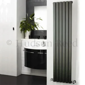 Hudson Reed Sloane Single Panel Designer Radiator 1800 x 354mm - Anthracite