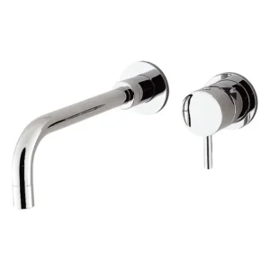 Crosswater - Kai Lever Wall Mounted 2 Hole Set Basin Mixer