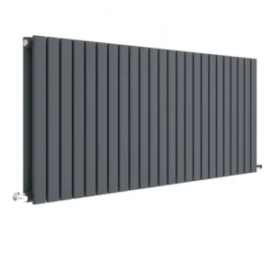 Hudson Reed Sloane 600 x 1398mm Horizontal Double Panel Radiator - Anthracite